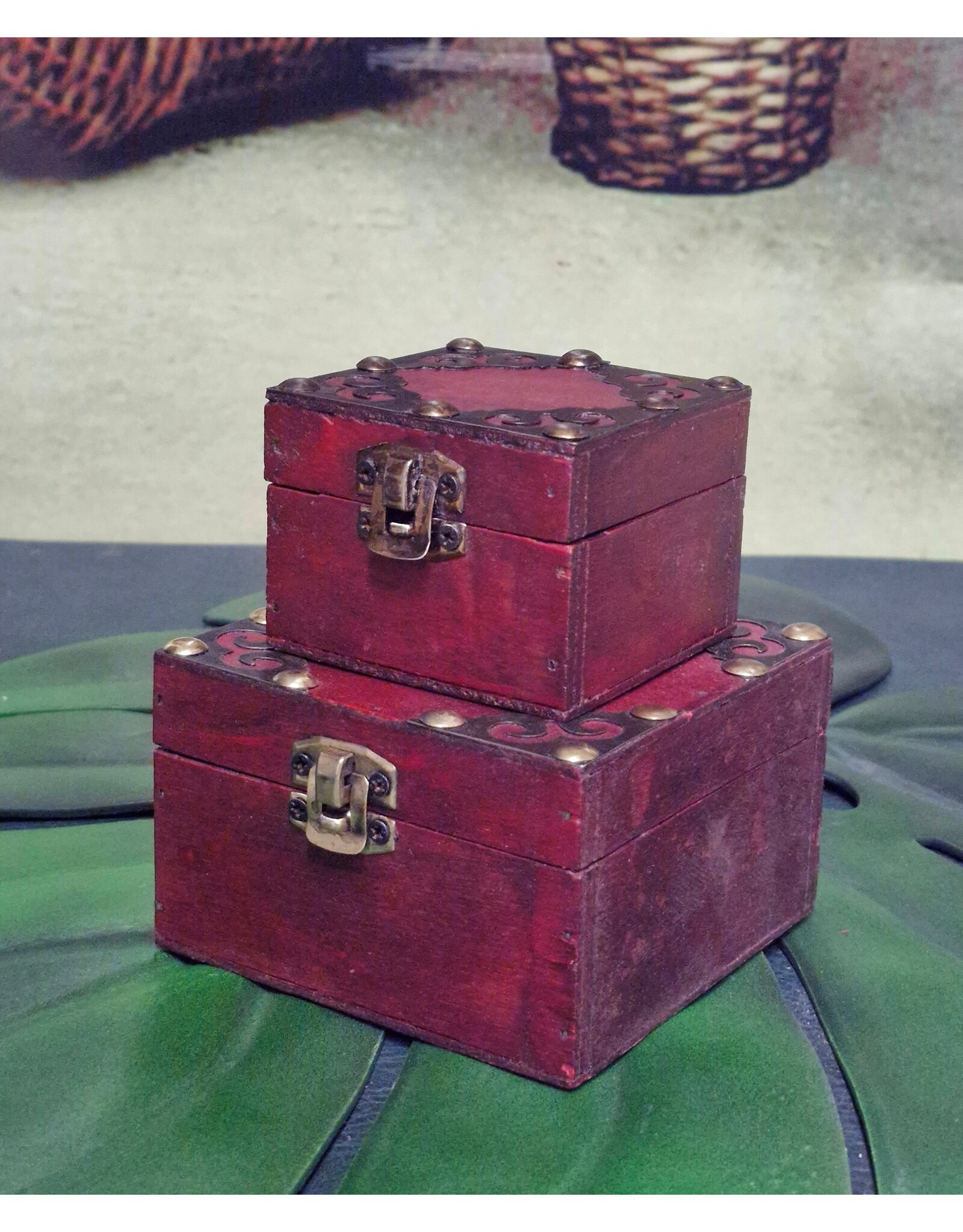 AWG Miscellaneous - Vintage Chests Set of 2 - 10 x 6 x10cm