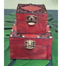 AWG Vintage Chests Set of 2 - 10 x 6 x10cm