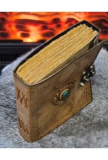 JM Handicrafts Miscellaneous - Antique Triple Moon Goddess Leren Notitieboek 20,5x15,5cm