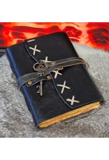 BB Miscellaneous - Leather Journal  with Antique Key 18 x 13cm
