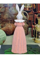 C&E Giftware Figurines Collectables -  Rabbit Female in Long Dress with Flowers Figurine 53cm