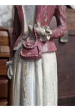 C&E Giftware Figurines Collectables -  Rabbit Female in Long Dress with Evening Bag 35cm