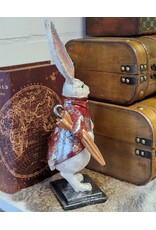 C&E Giftware Figurines Collectables - Rabbit with Clock and Umbrella figurine 38 cm