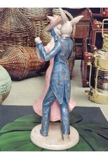C&E Giftware Figurines Collectables - Rabbit Couple Dancing Retro style figurine 47 cm