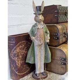 C&E Rabbit with Top Hat and Long Coat 48cm