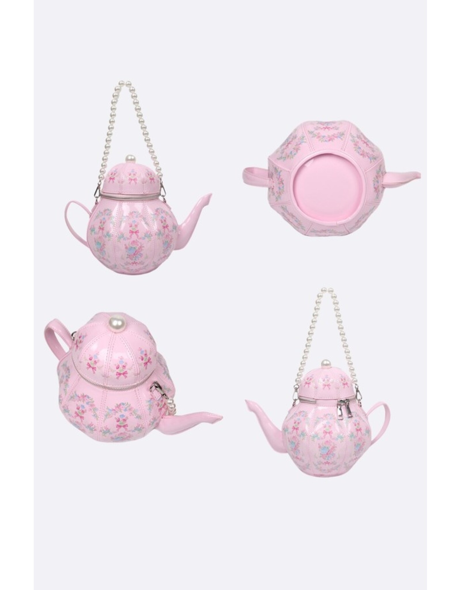 Trukado Fantasy tassen - Theepot handtas Roze