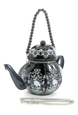 Trukado Gothic bags Steampunk bags - GothicTeapot Handbag Black