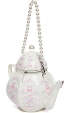 Trukado Fantasy bags - Teapot Handbag white