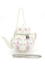 Trukado Fantasy bags - Teapot Handbag white