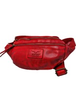 Hunters Leather Festival bags, waist bags and belt bags - Hunters Leather Waist Bag Fanny Pack Red