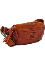 Hunters Leather Festival bags, waist bags and belt bags - Hunters Leather Waist Bag Fanny Pack cognac