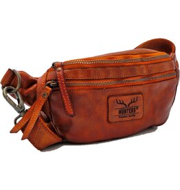Hunters Hunters Leather Waist Bag Fanny Pack cognac