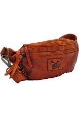 Hunters Leren Festivaltasjes, heuptassen en riemtassen -  Hunters Leren Heuptas Fanny Pack cognac