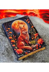 BB Miscellaneous - Leather Journal with Fox and vintage lock