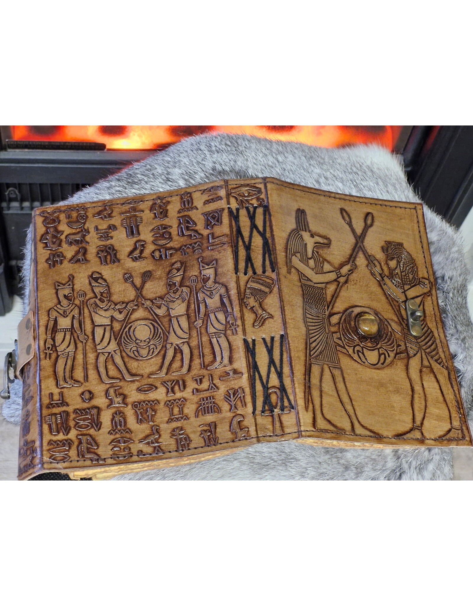 BB Miscellaneous - Egyptisch Vintage Leren Dagboek