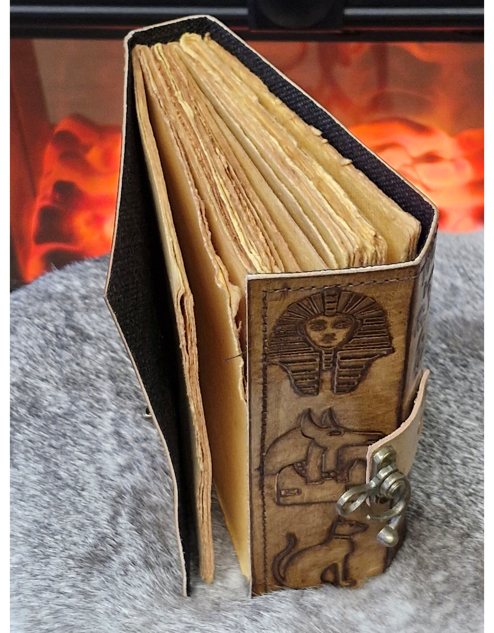 BB Miscellaneous - Egyptisch Vintage Leren Dagboek