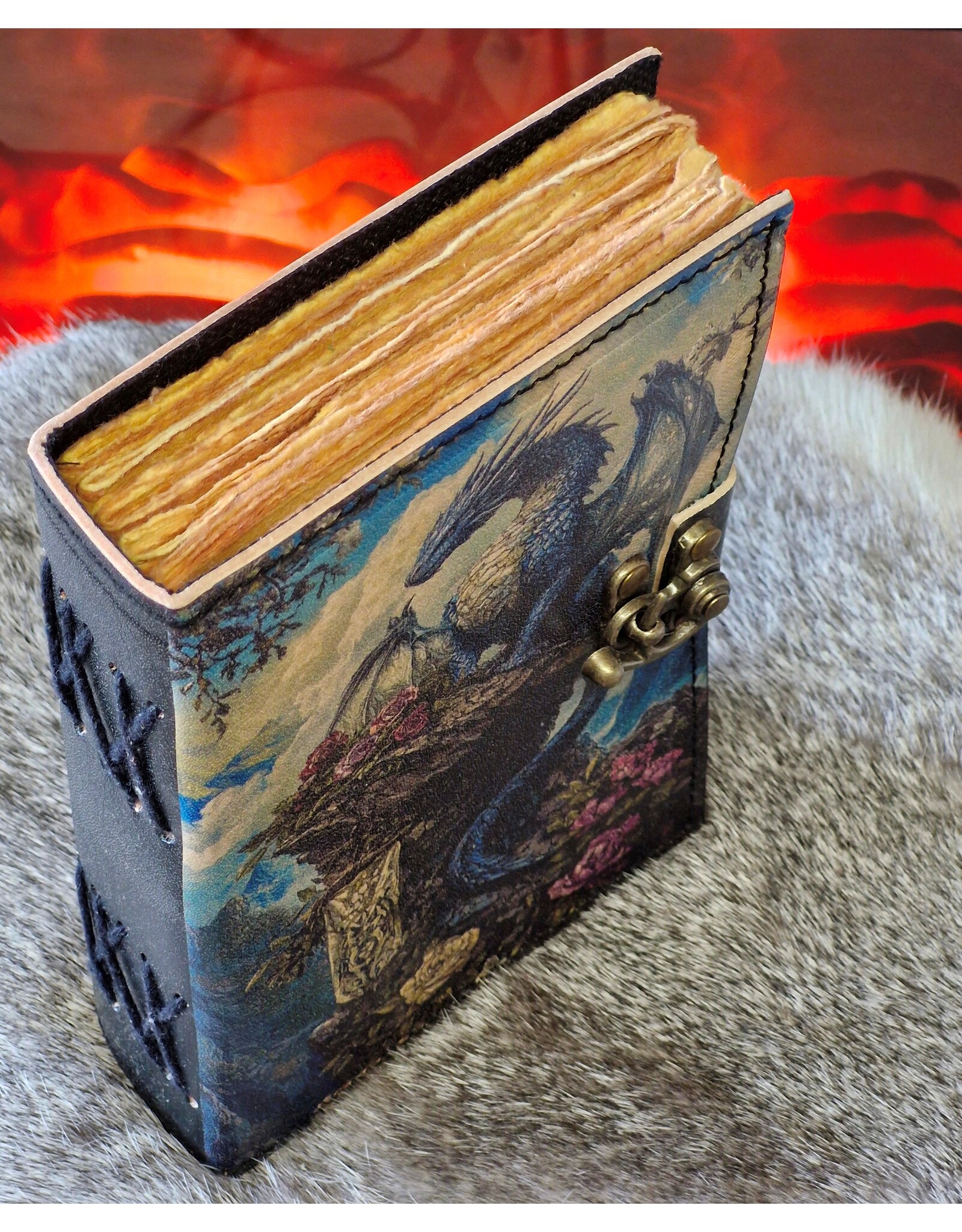 BB Miscellaneous - Sacred Dragon Leather Journal 18x13cm