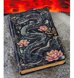 BB Sacred Snake Leather Journal 18x13cm