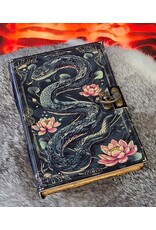 BB Miscellaneous - Sacred Snake Leather Journal 18x13cm