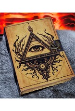 BB Miscellaneous -  The Eye of Providence Leather Journal  18x13cm