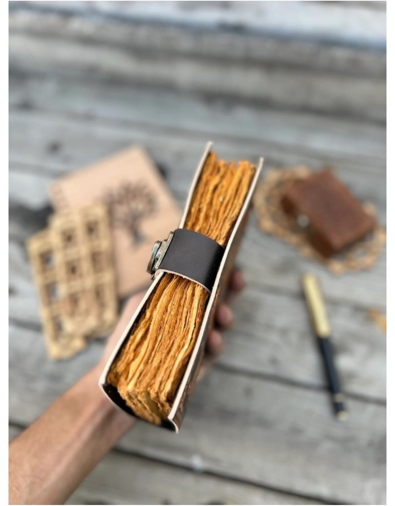 BB Miscellaneous - Book of Spells Leather Journal  18 x 13cm