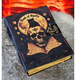 BB Book of Spells Leather Journal  18 x 13cm
