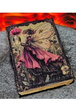 BB Miscellaneous - Leather Diary Fairy with Poppy 18 x 13cm