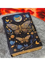BB Miscellaneous -  Leather Diary Moths and Moon 18x13cm