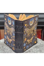 BB Miscellaneous -  Leren Dagboek Nachtvlinders en Maan 18x13cm