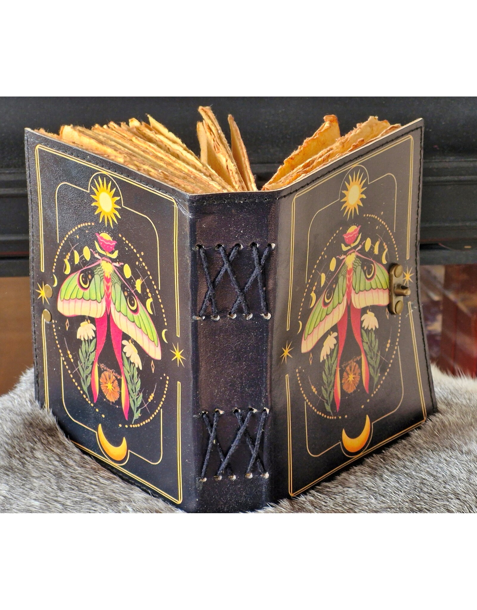 BB Miscellaneous - Leren Dagboek Metamorphosis Nachtvlinder