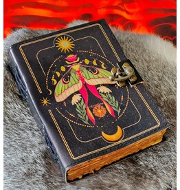 BB Leren Journal Nachtvlinder Metamorphosis 18x13cm