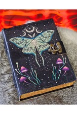 BB Miscellaneous - Leather Journal Cosmic Moth 18x13cm