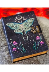 BB Miscellaneous - Leren Dagboek Cosmic Moth 18x13cm