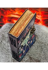 BB Miscellaneous - Leren Dagboek Moth Night Fantasy 18x13cm