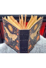BB Miscellaneous - Leren Dagboek Moth Summer Fantasy 18x13cm