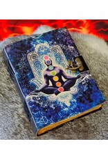 AWG Miscellaneous - Leather Journal Meditatieon Seven Chakras 18x13cm