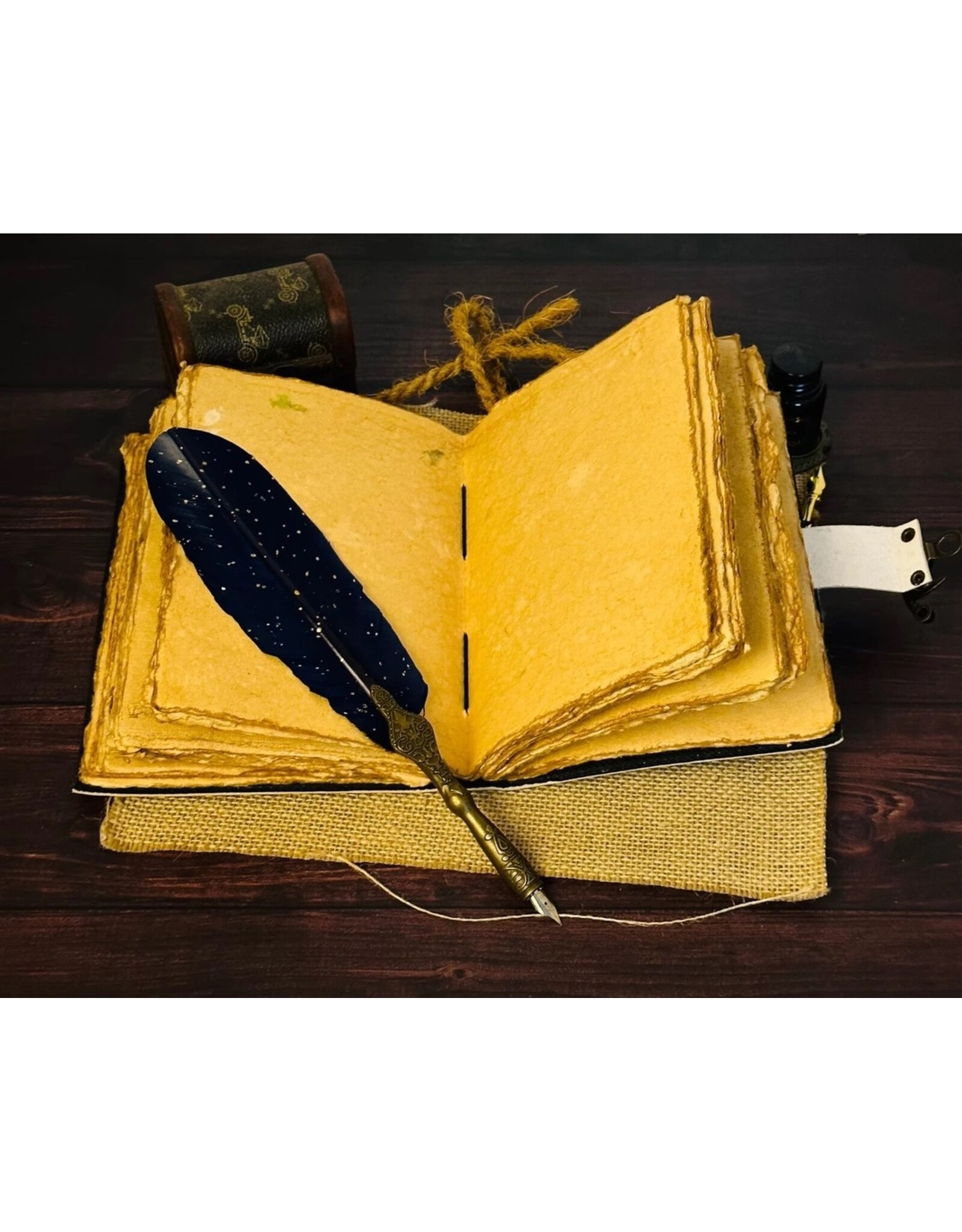 AWG Miscellaneous - Leather Journal Meditatieon Seven Chakras 18x13cm