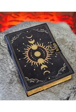 BB Miscellaneous - Leren Dagboek Vier Fases van de Zon 18x13cm