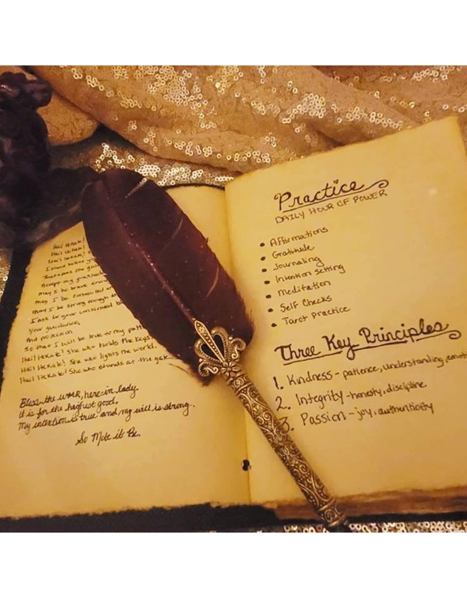 BB Miscellaneous - Leren Notitieboek Grimoire The Lovers Skeletten 18x13cm