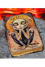 BB Miscellaneous - Leather Journal A Little Cute Creepture 18x13cm