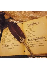 BB Miscellaneous - Leren Notitieboek Grimoire White Magic 18x13cm