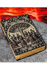 BB Miscellaneous - Leather Journal Grimoire White Magic 18x13cm