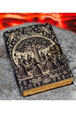 BB Miscellaneous - Leather Journal Grimoire White Magic 18x13cm