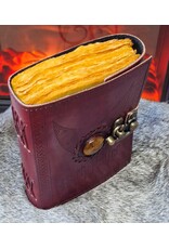 RK Handicrafts Miscellaneous - Harry Potter Leather Journal Golden Snitch 18x13cm