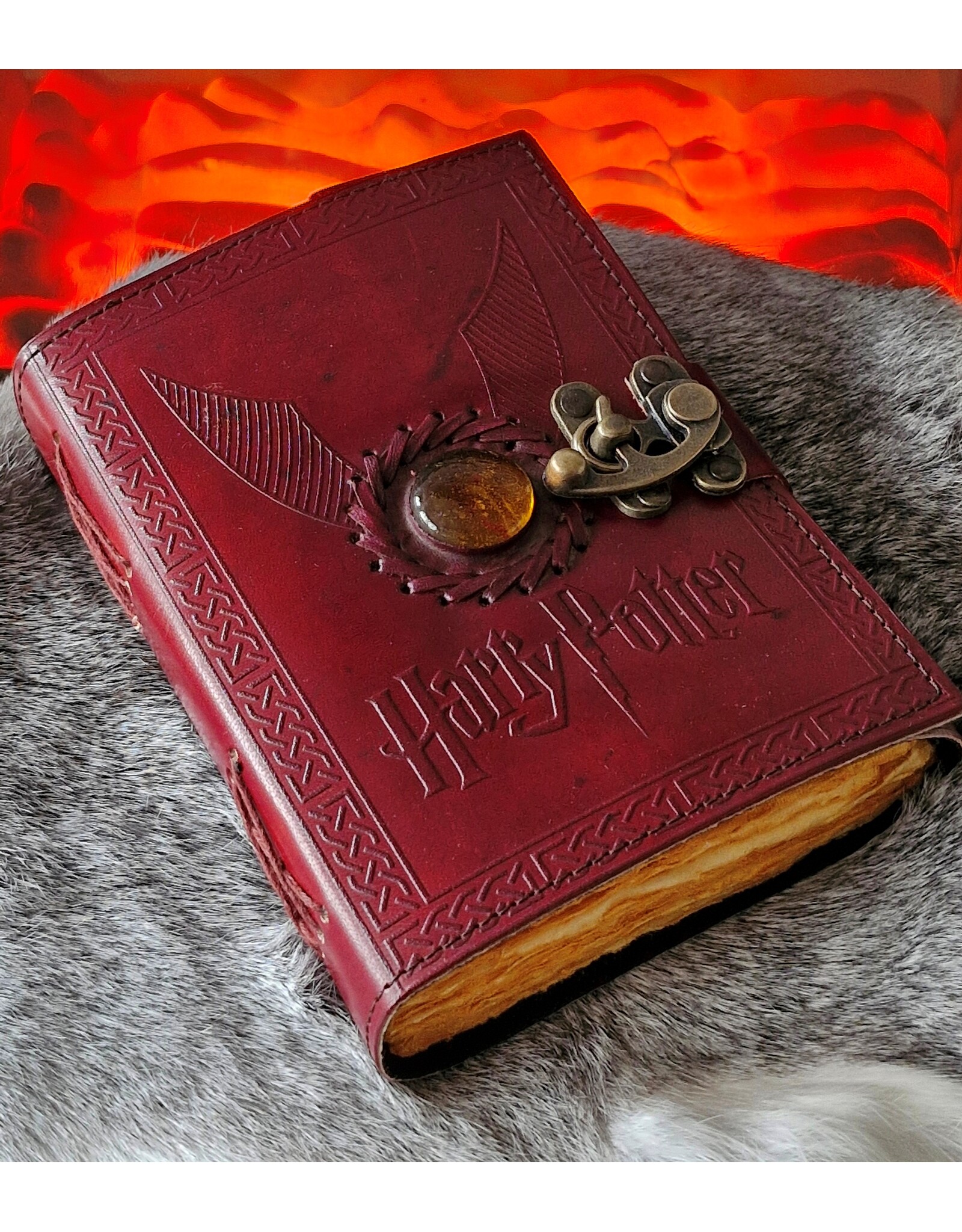RK Handicrafts Miscellaneous - Harry Potter Leren Dagboek Het Gouden Snaai 18x13cm