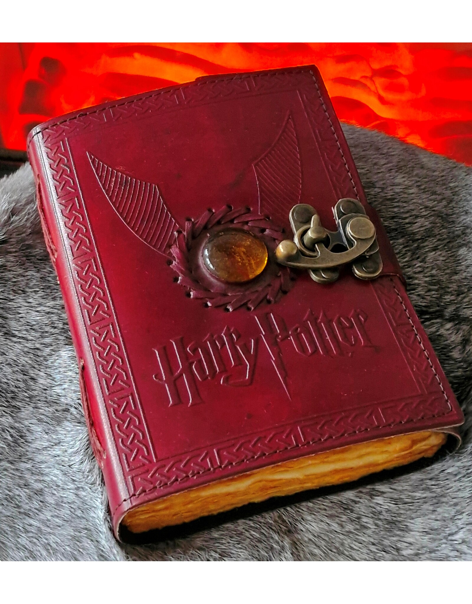 RK Handicrafts Miscellaneous - Harry Potter Leren Dagboek Het Gouden Snaai 18x13cm