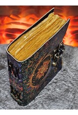 RK Miscellaneous - Leather Vintage Journal with Sun & Moon