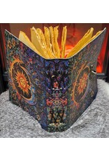 RK Miscellaneous - Leather Vintage Journal with Sun & Moon
