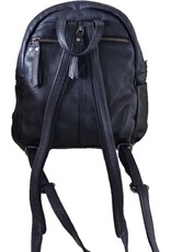 Hunters Leren rugzakken  Leren shoppers - Hunters Leren Rugzak Gewassen Leer zwart