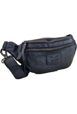 Hunters Leather Festival bags, waist bags and belt bags - Hunters Leather Waist Bag Fanny Pack Black
